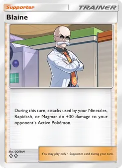 Blaine card