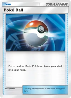 Poké Ball card